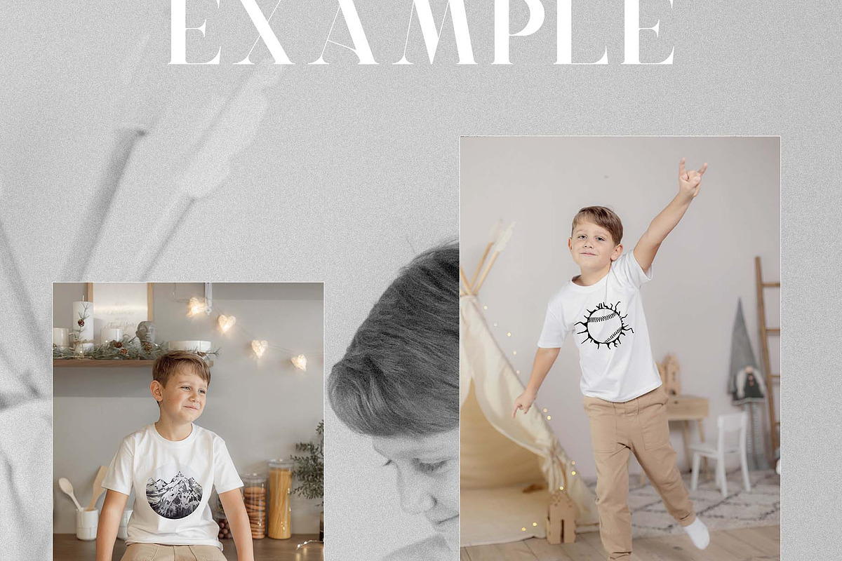 Kids T-shirt Mockup Bundle, a Shirt Mockup by Neutral Mockups (Photo 7 of 7)