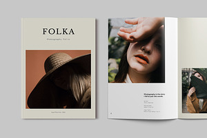 FOLKA / Brochure Portfolio Template