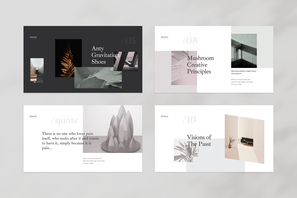 Mushroom PowerPoint Presentation, a Presentation Template by Goashape Studio (Photo 3 of 19)