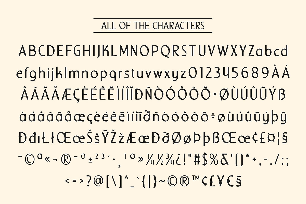 CS Riposte Drawn, a Sans Serif Font by Craft Supply Co. (Photo 8 of 8)