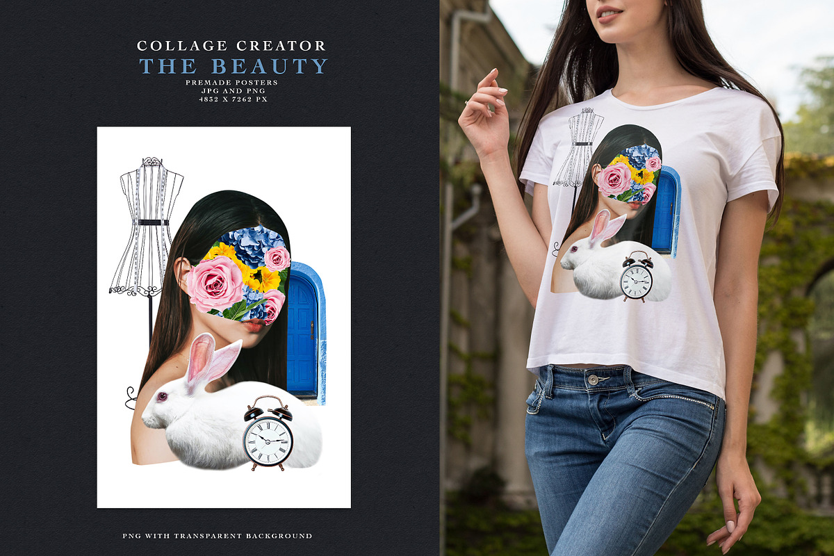 COLLAGE CREATOR «THE BEAUTY», an Object Graphic by WildStrawberry Magic (Photo 14 of 30)