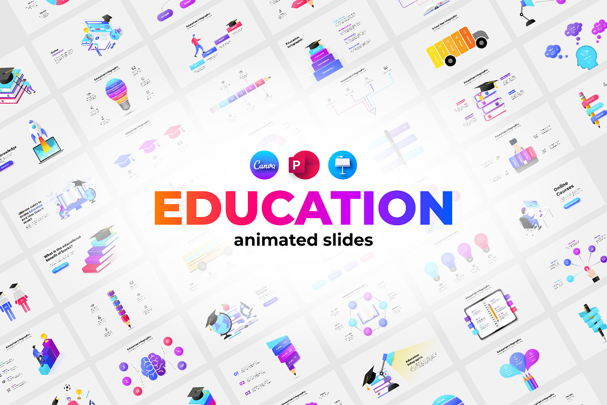 1000 Infographic Templates Bundle, a Presentation Template by Abert (Photo 11 of 17)