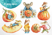 Fall Illustration about a mouse, an Animal Illustration by katyabuslaeva (Thumbnail 2 of 5)