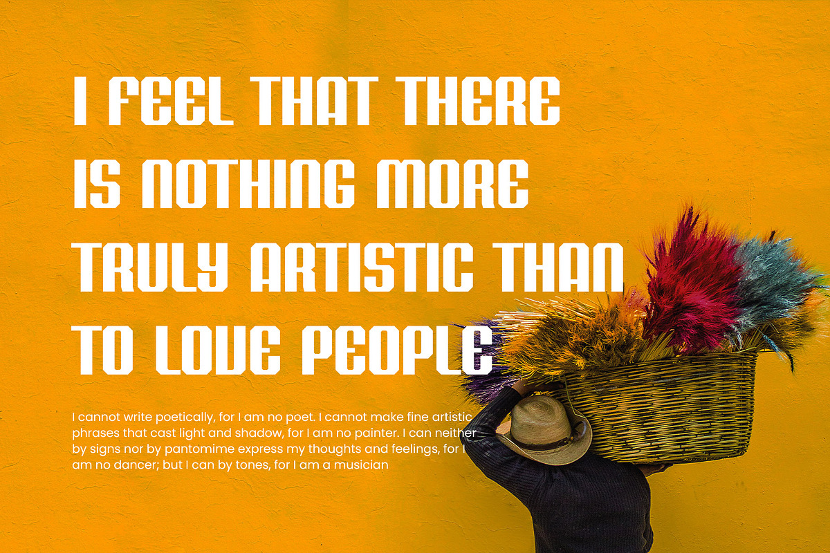 Lucky Modern Sans Serif Font, a Sans Serif Font by Perfectype (Photo 2 of 6)
