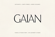 Gaian Font, a Handwritten Font by gafaroff studio (Thumbnail 1 of 6)