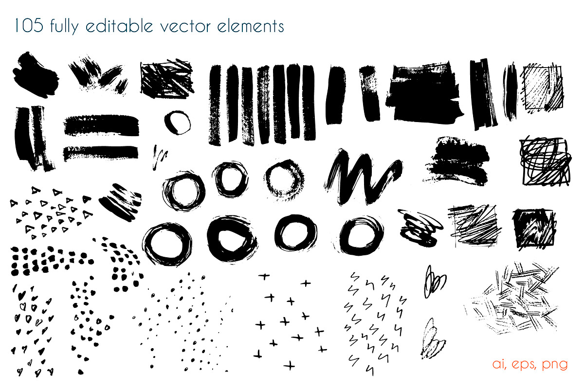 Art shapes, a Pattern Graphic by Kate Art (Photo 19 of 20)