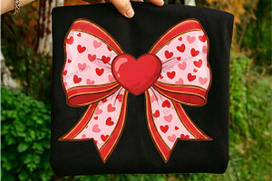 Coquette Valentine's Day Png, an Illustration by Libby Wishes