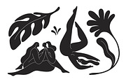 Trendy Matisse-styled posters + set, a Decorative Illustration by PaperTrident (Thumbnail 3 of 11)
