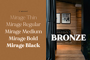 MADE Mirage, a Serif Font by MadeType (Thumbnail 4 of 17)