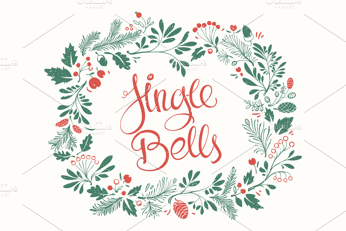 Fine Christmas Hand-drawn Clip-art, a Decorative Illustration by Adiemus (Photo 8 of 10)