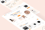 OutFlow E-Commerce Website Template, a Landing Page Template by Tanvir Ahammed Tamim (Thumbnail 3 of 3)