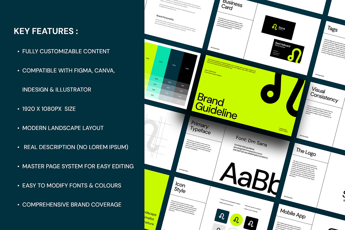 Soma | Bundle Brand Guidelines, a Presentation Template by Artisan Vibes (Photo 8 of 8)