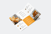 Trifold Brochure Flyer Mockup, an Advertising Mockup by Rizky Audymas (Thumbnail 7 of 8)