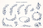 Botanical Branding Kit Wedding, an Object Graphic by Christine Krahl (Thumbnail 5 of 11)
