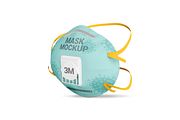 Face Mask Mockup, a Mask Mockup by Mockupdaddy (Thumbnail 9 of 14)