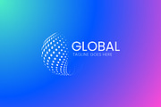 Global Software App Business Logo, a Branding & Logo Template by Signatoro (Thumbnail 3 of 3)