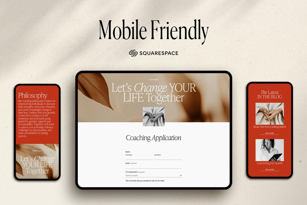 Squarespace 7.1 Website Template, a Squarespace Template by The Soft Voice (Photo 6 of 10)