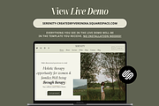 Therapist Squarespace Template, a Squarespace Template by Eden Origin Studio (Thumbnail 2 of 11)