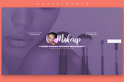 Makeup Youtube Banners, a Social Media Template by RussGFX (Thumbnail 5 of 7)