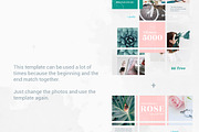 Instagram Puzzle Template - Rose, a Social Media Template by Kalash (Thumbnail 5 of 5)