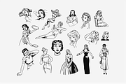 Women of Comics Illustrations V2, an Illustration by FM Era Studio (Thumbnail 5 of 6)