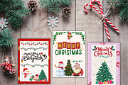 Merry Wishes Christmas Cards Canva, a Card Template by WynterLife Studio (Thumbnail 4 of 4)