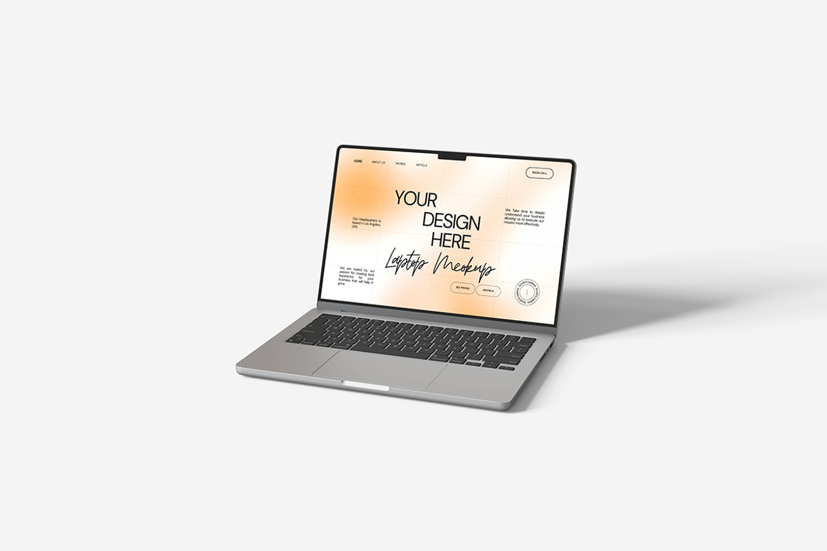 Laptop Mockup, a Mac Mockup by MrLetters (Photo 4 of 5)