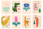 Cute baby crocodiles illustrations, an Animal Illustration by MoleskoStudio (Thumbnail 12 of 23)