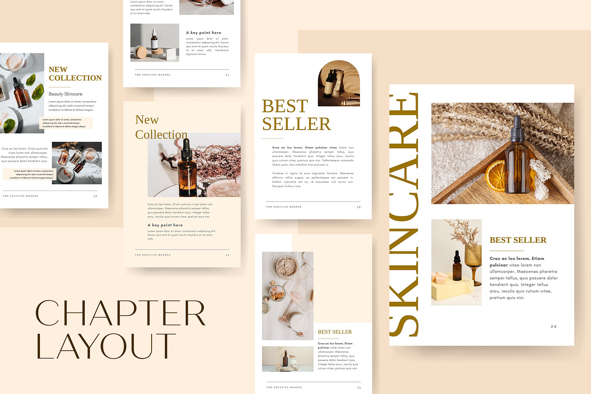 E-book Beauty Skincare - Canva, a Brochure Template by Azruca (Photo 12 of 12)