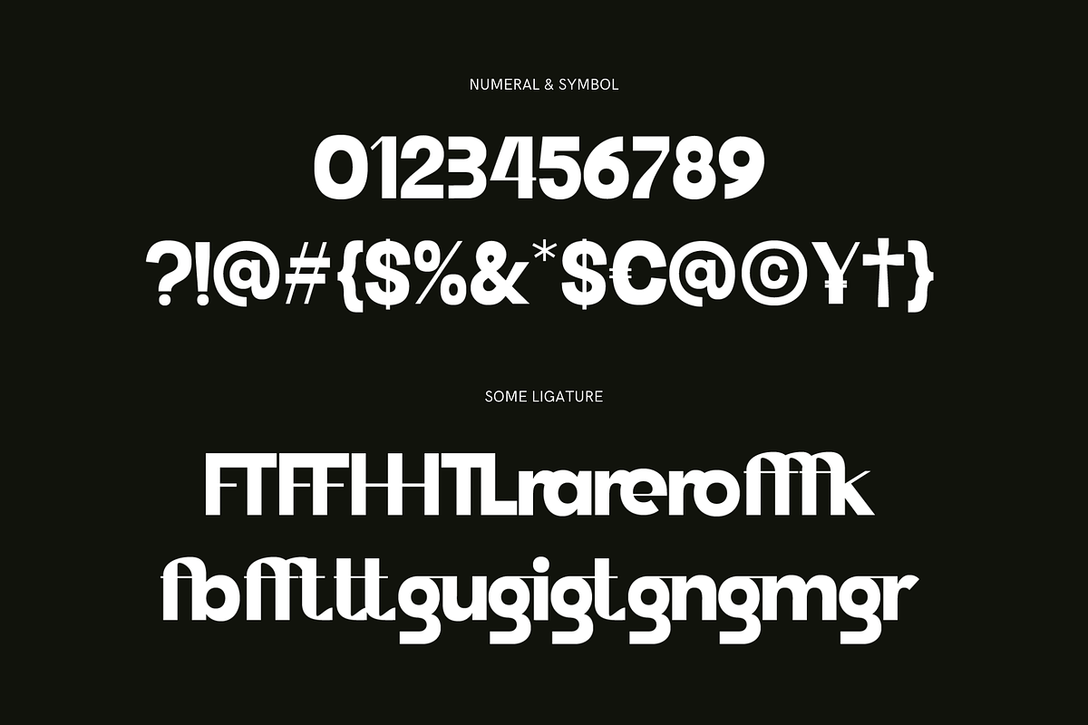 Reftora Modern Sans, a Sans Serif Font by Pinakiaa Studios (Photo 7 of 9)