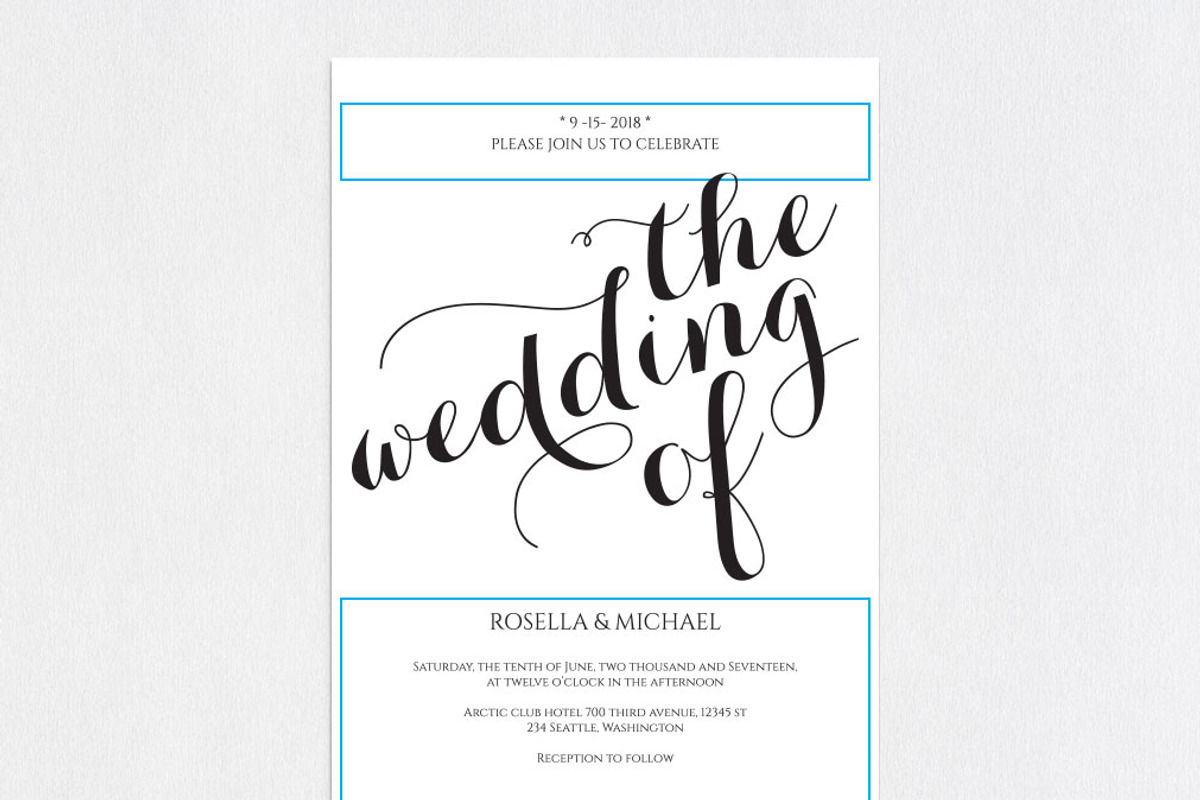 Invitation Template SHR443, an Invitation Template by Shafura_Wedding (Photo 4 of 5)