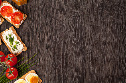 Tasty Canapes Food Border Background Stock Photo Containing Background And preview 6