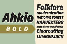 Ahkio Bold