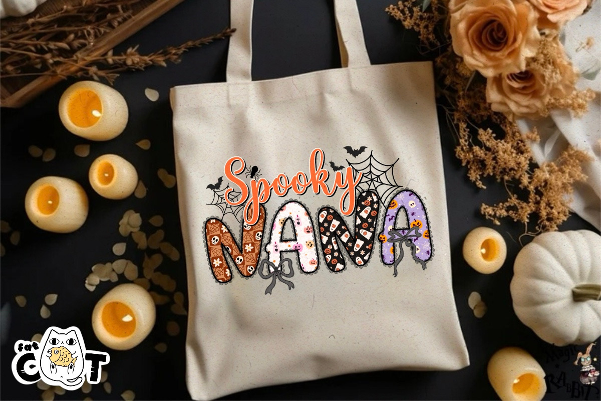 Spooky Mama & Grandma Halloween PNG, a Graphic by FatCat_Design (Photo 8 of 8)