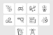 Marketing Icons, an Outline Icon by Prosymbols (Thumbnail 7 of 7)