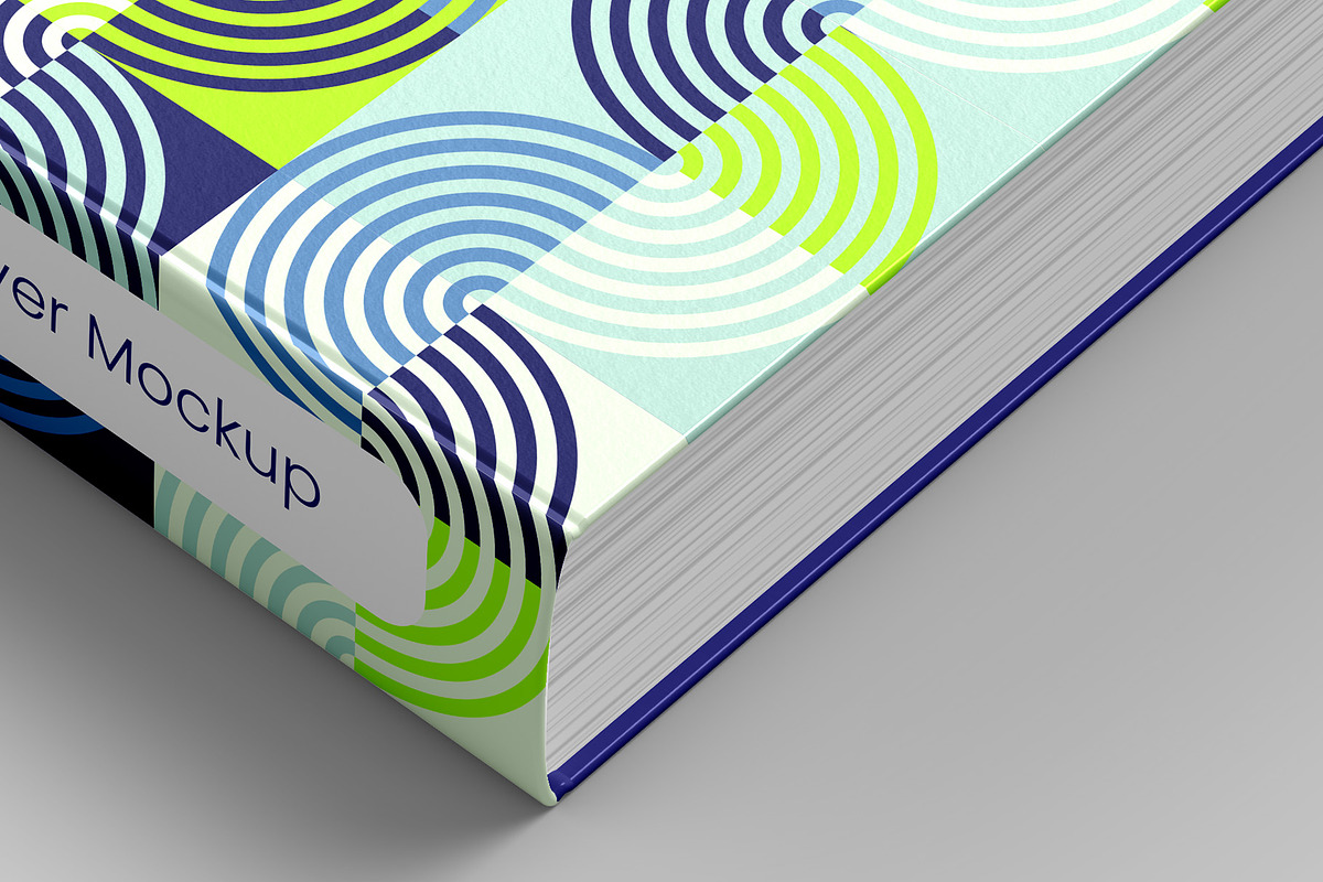 Big Book Cover Mockup - 11 Views, a Books & Magazine Mockup by Illusiongraphic (Photo 16 of 26)