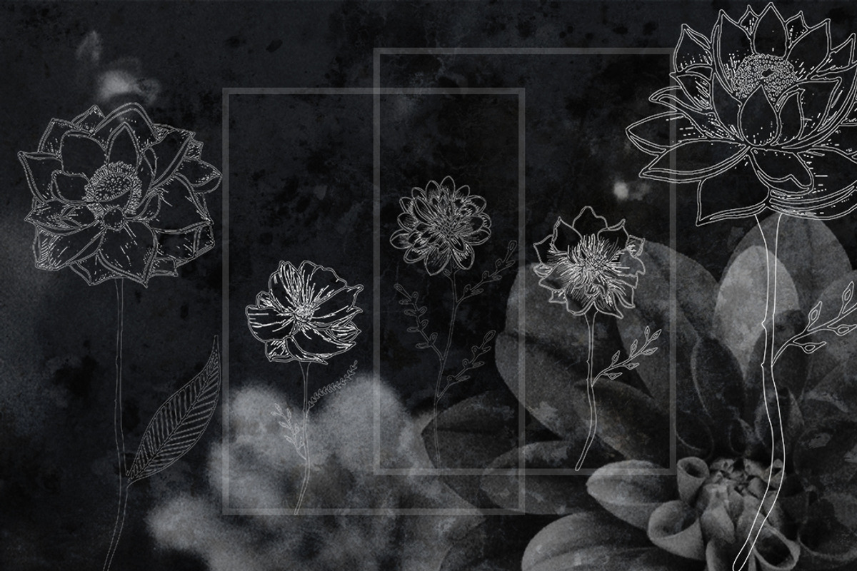 Minimalistic Floral Illustrations, a Decorative Illustration by Chimerique (Photo 7 of 9)
