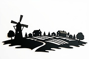 Dutch Windmill Field Set, an Illustration by BIPLOB EXPERT (Thumbnail 8 of 10)