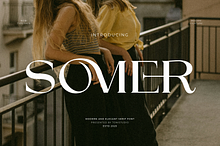 SOMER | modern and elegant serif