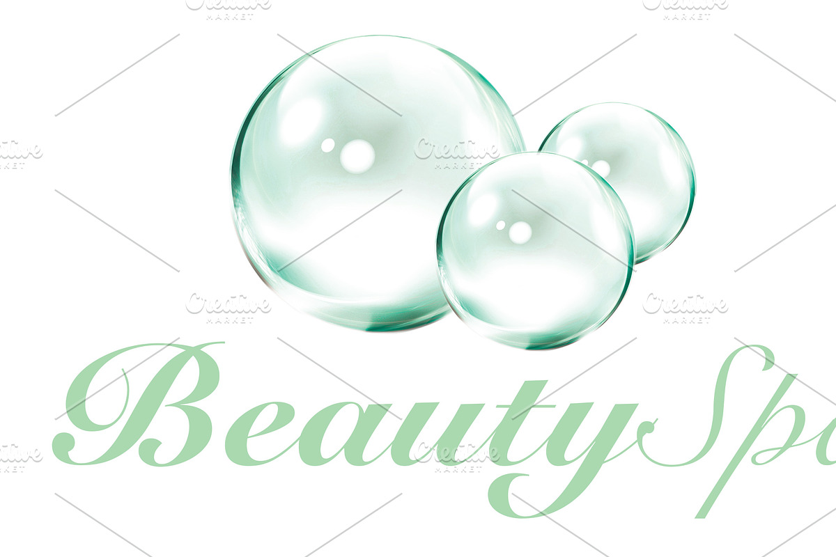 Bubble Beauty Spa Logo, a Branding & Logo Template by Studio 19 (Photo 2 of 2)