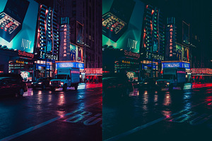 71 City Night Lightroom Presets