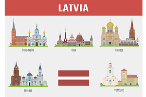 Famous Places Cities Of Latvia