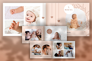 Baby Photo Book Template. Freebie!, a Stationery Template by Red Ink (Thumbnail 5 of 8)