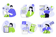 120 Flat Vector Illustrations, an Illustration by alexdndz (Thumbnail 2 of 21)