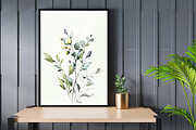Eucalyptus Wall Decor, a Decorative Illustration by DesignDevisers (Thumbnail 1 of 6)
