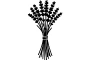 Lavender Flower Silhouette, an Object Graphic by Designer_Momina (Thumbnail 2 of 20)