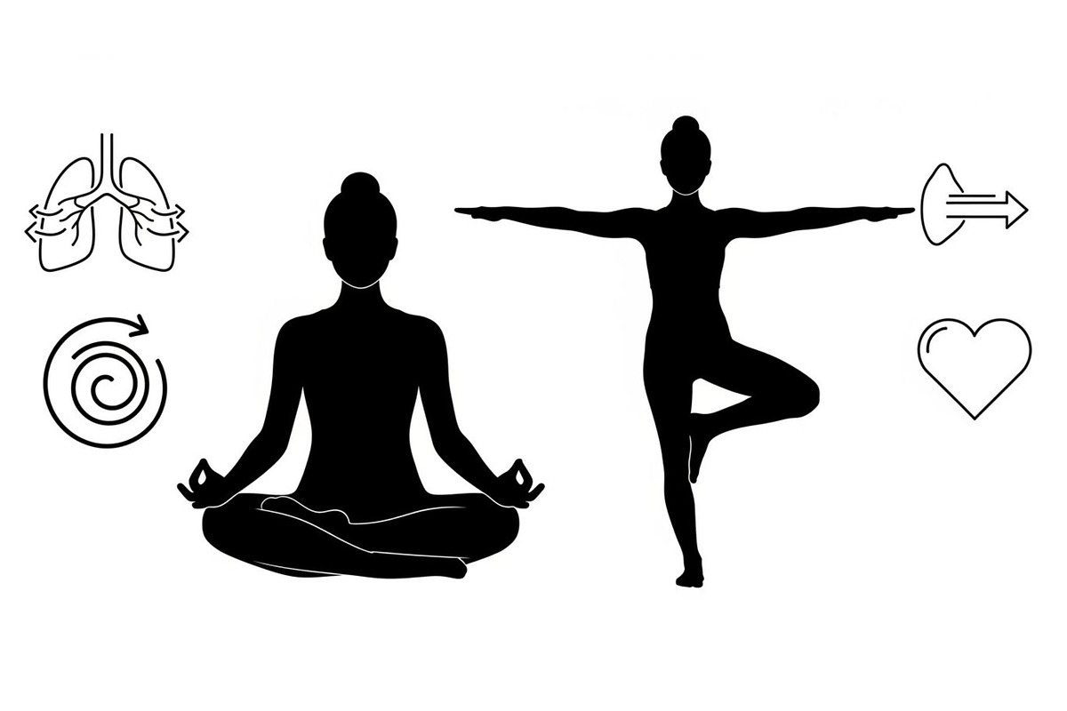 Yoga Meditation Silhouette Vector Bu, an Illustration by Artivon (Photo 37 of 40)