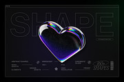 Chromatic Glass 3D Shapes Pack, an Object Graphic by Samolevsky (Thumbnail 22 of 30)