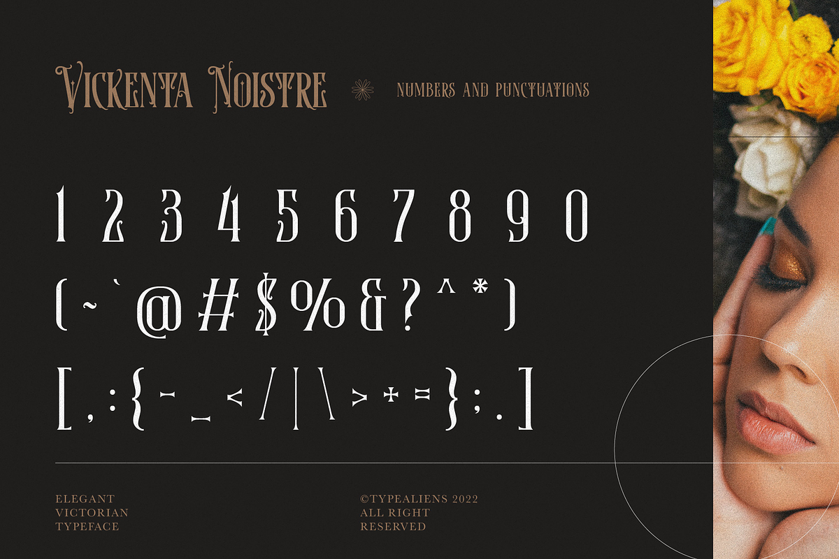 Vickenta Noistre, a Serif Font by ilhamtaro (Photo 8 of 10)
