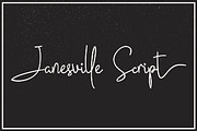 Janesville Script (50% Off), a Script Font by Fargun Studio (Thumbnail 1 of 6)